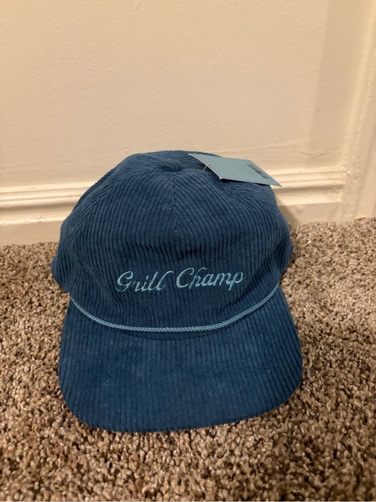 Love x june Other - Grill Champ Corduroy Dad Hat in Teal